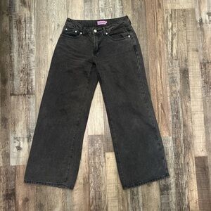 EDIKTED petite black jeans